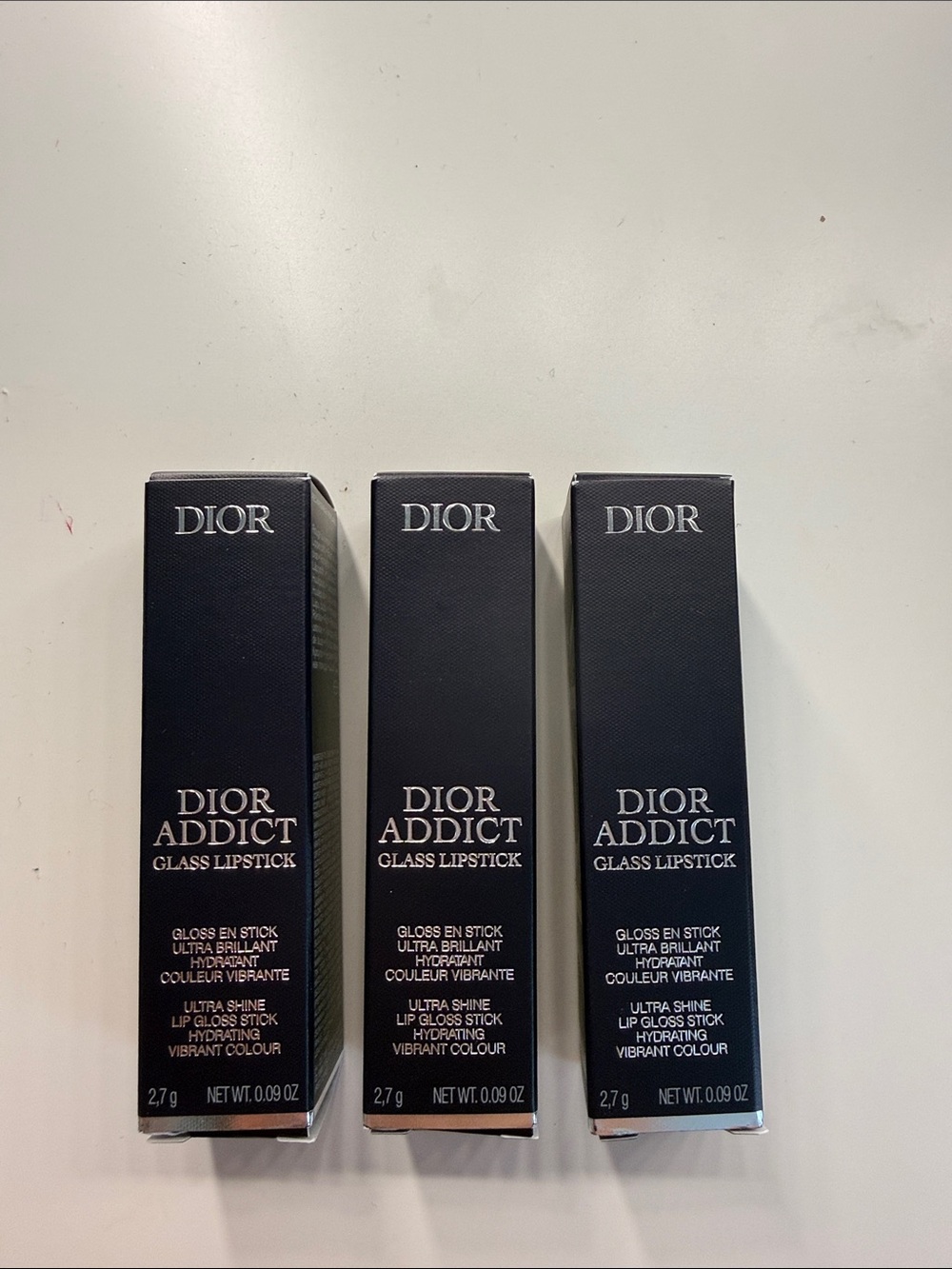 DIOR Glass Lipstick (BRAND NEW) 3-pack